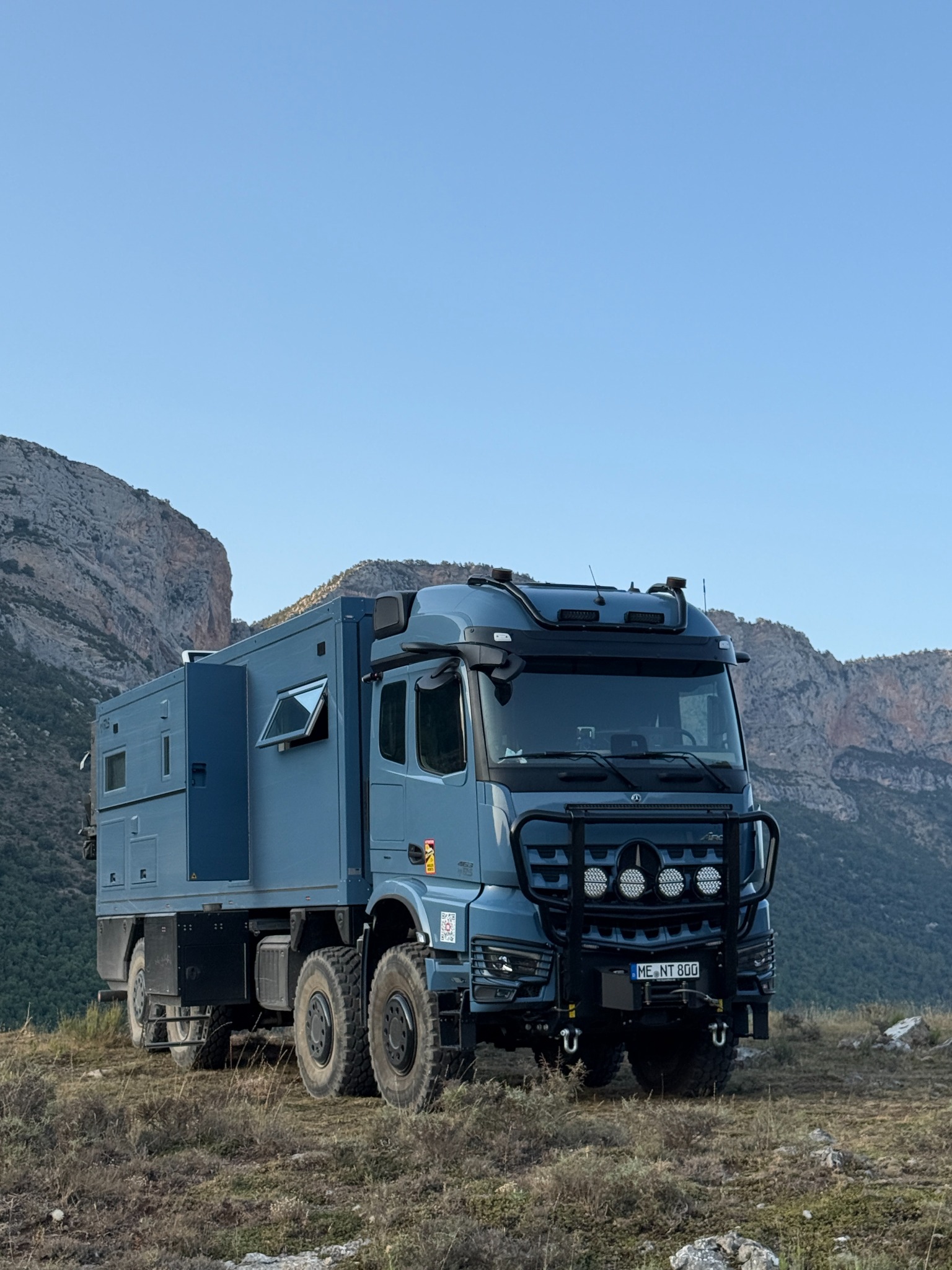 Fetti in the mountains